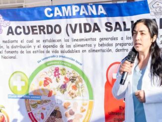 Llevan campaña de alimentación saludable a 300 estudiantes de Aquiles Serdán