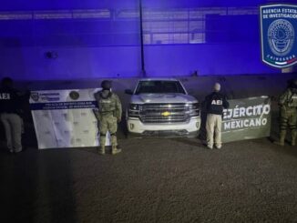 Recupera Operativo Conjunto pick up robada en carretera vía corta a Parral