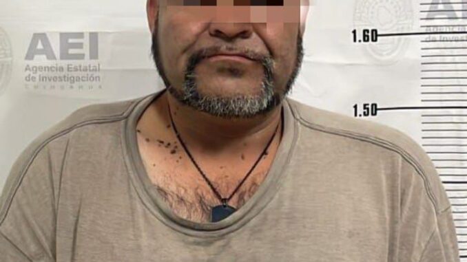 Detenido por ejercer violencia contra su pareja sentimental en Parral