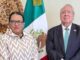 Rosa Icela Rodríguez acude al Vaticano para la misa de comienzo del pontificado de León XIV