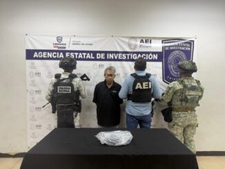 Detiene COE a hombre en posesión de 1.2 kg de pastillas de fentanilo