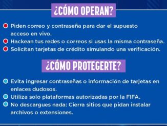Advierten sobre fraudes digitales rumbo al Mundial 2026