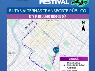Anuncia Subsecretaría de Transporte modificaciones en las rutas urbanas por Festival Antojos