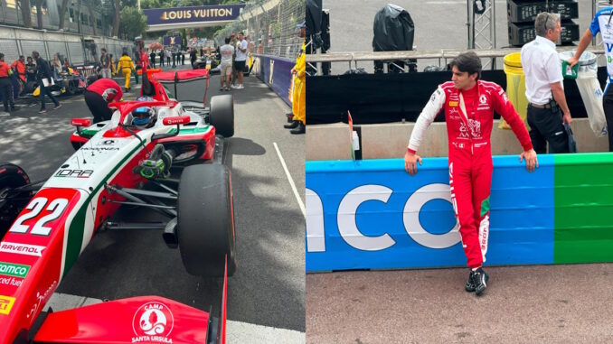 El mexicano «Joss» Garfias avanza 27 posiciones en carreras ‘sprint’ y ‘feature’ de la F3 en Mónaco