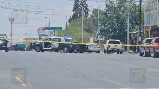 Ataque armado en negocio de rines deja un hombre sin vida en cruce de la avenida Flores Magón