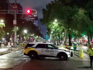 Cierran Reforma y resguardan el Ángel de la Independencia tras festejos por el debut de México