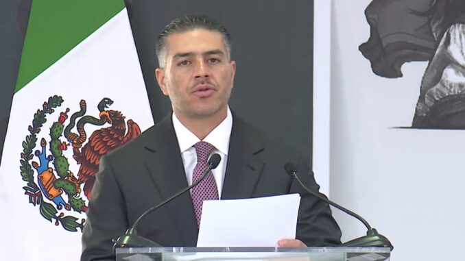 Harfuch reconoce actuación de policías de la CDMX en inauguración del Mundial