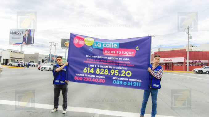 Realizan crucero para impulsar programa “La Calle No Es Su Lugar”