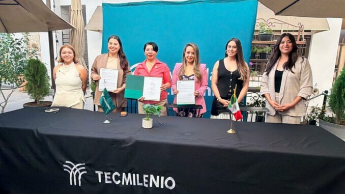 Firma CEJUM convenio de colaboración con TEC Milenio