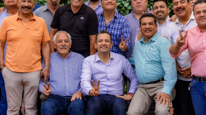 Consolida Marco Bonilla alianza con empresarios y lideres sociales de Cuauhtémoc
