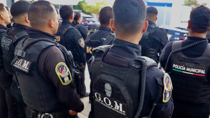 Implementará Policía Municipal operativo especial para garantizar seguridad durante partido de México