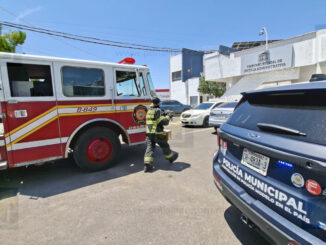 Conato de incendio en el Tribunal Estatal de Justicia Administrativa; evacúan a más de 100
