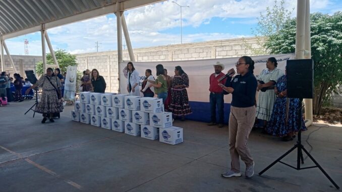 Lleva Estado el programa Juntos por Nuestra Identidad a ciudad Cuauhtémoc