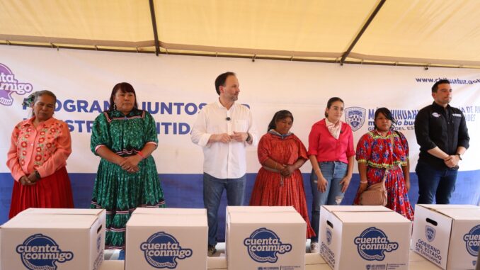 Fortalece Gobierno del Estado atención a familias del Cerro de la Cruz con el programa «Juntos por Nuestra Identidad»