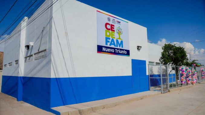 Más espacio para las familias: inaugura Marco Bonilla el CEDEFAM Nuevo Triunfo