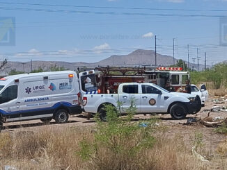 Rescatan con vida a joven tras intento de saltar de torre de alta tensión