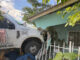 Camión repartidor de gas se impacta contra vivienda en la colonia Campesina