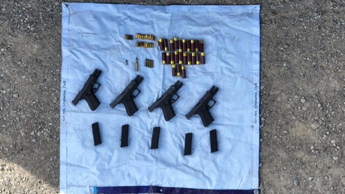 Localizan armas, cartuchos y pickup robadas al Nuevo Grupo 13