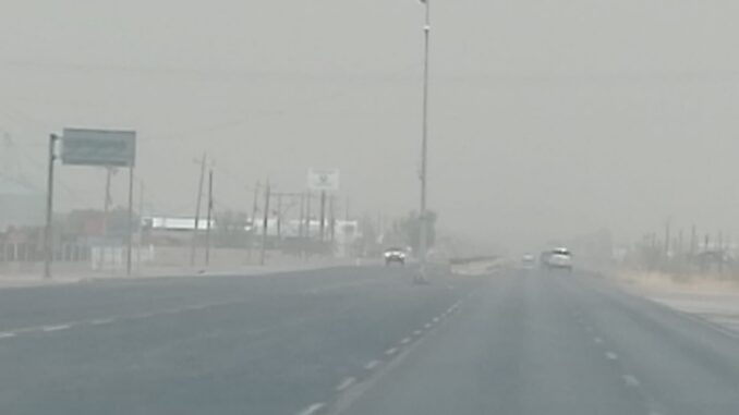 Se mantiene alerta preventiva por ráfagas de viento superiores a 75 km/h