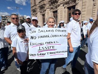 Magisterio y otras organizaciones sindicales exigieron salud, derechos laborales y bienestar social