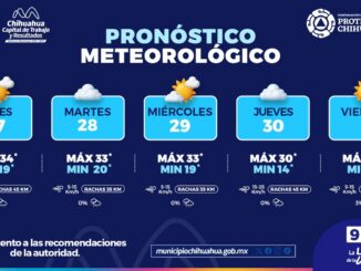 Ambiente caluroso a inicio de semana y descenso gradual de temperatura hacia el viernes en la capital